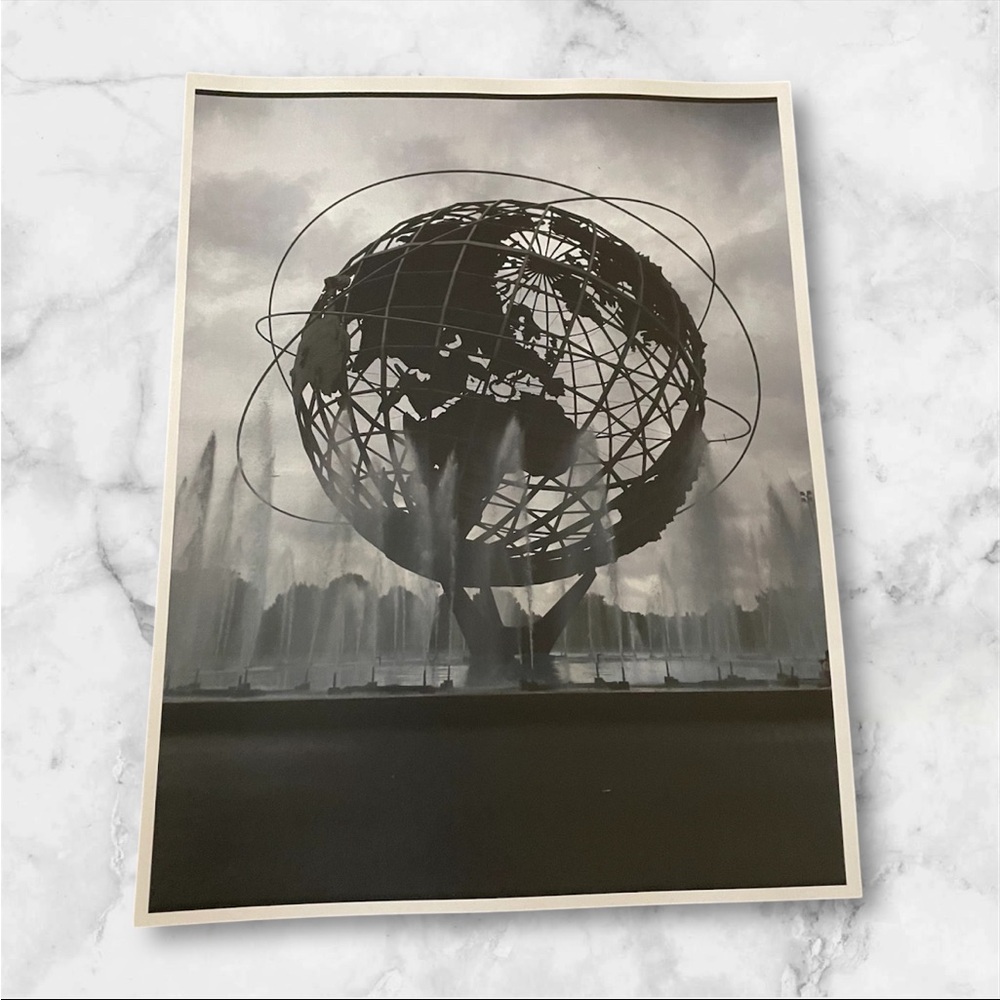 The Unisphere designed for the 1964 World’s Fair. Original photo taken by me.